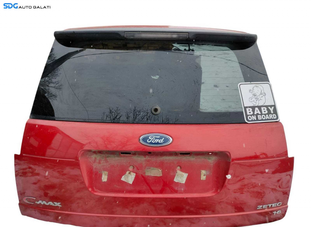 Haion Haion Portbagaj Dezechipat cu Luneta Geam Sticla Ford C-Max 2004 - 2010 [LC0041]