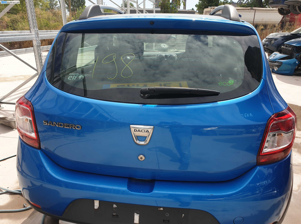 Haion Haion Portbagaj Dezechipat cu Luneta Geam Sticla Dacia Sandero 2 2012 - 2016 Culoare TERPL [K6368]
