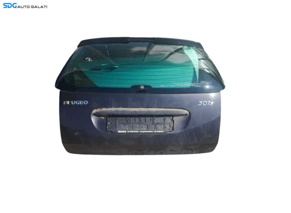 Haion Haion Portbagaj Dezechipat cu Luneta Geam Sticla Peugeot 307 SW Break 2001 - 2008 (Prezinta Rugina langa Bandou) [LC1467]
