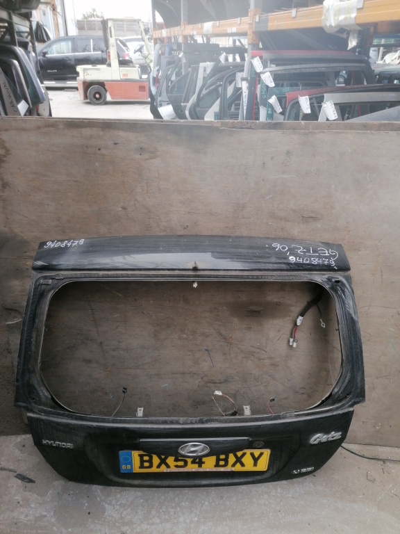 Haion Hyundai Getz (Tb) 2002-2011 Negru Hatchback 5 Portiere
