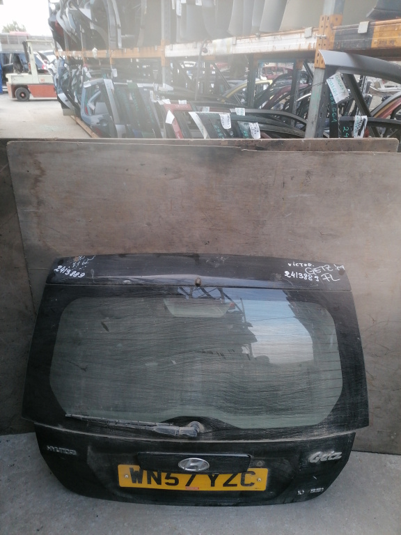 Haion Hyundai Getz (Tb) 2002-2011 Negru Hatchback 5 Portiere