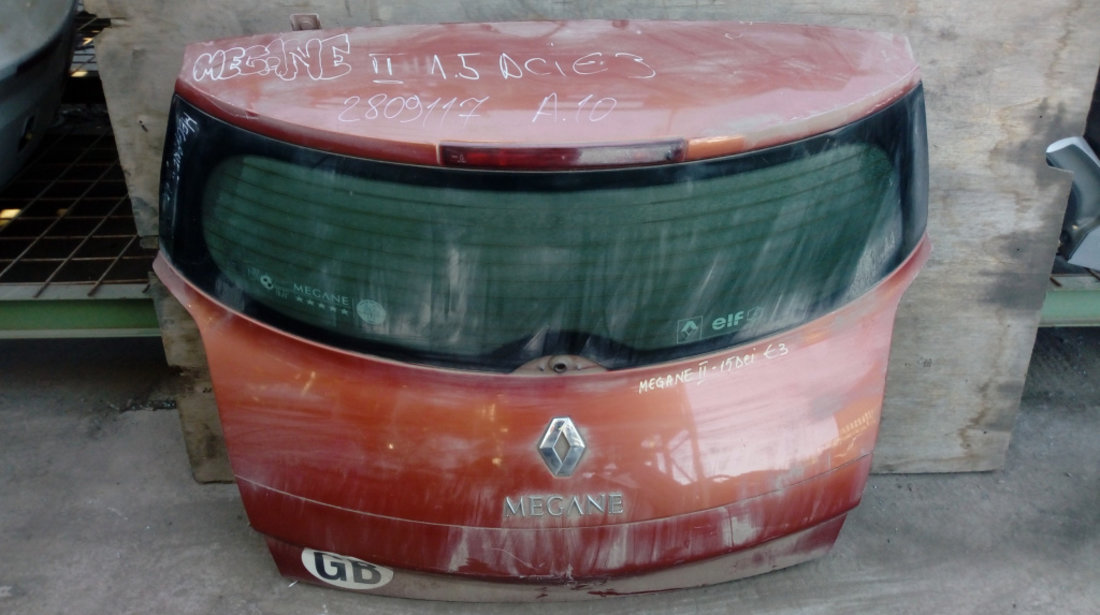Haion Maro,Rosu,hatchback 5 Portiere Renault MEGANE 2 2002 - 2012