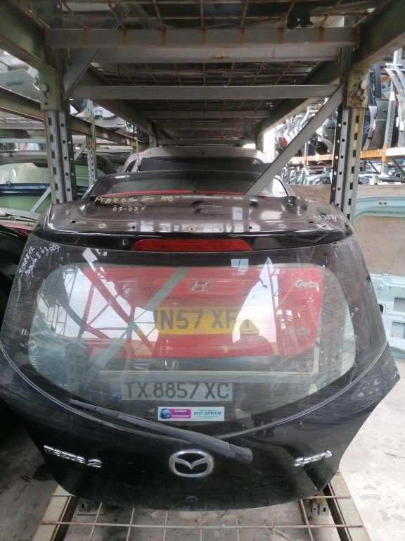 Haion Mazda 2 (De) 2007-2014 Negru Hatchback 5 Portiere