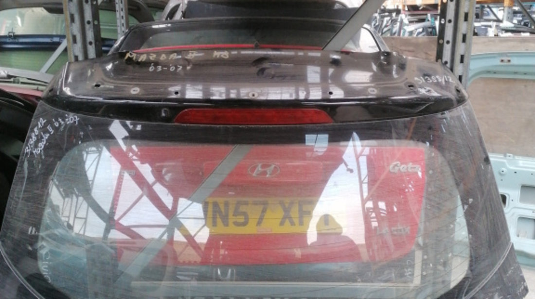 Haion Negru,hatchback 5 Portiere Mazda 2 (DE) 2007 - 2015