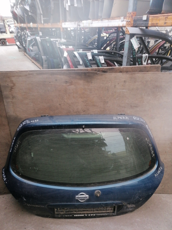 Haion Nissan Almera Mk 2 (N16) 2000-2006 Albastru Hatchback 5 Portiere