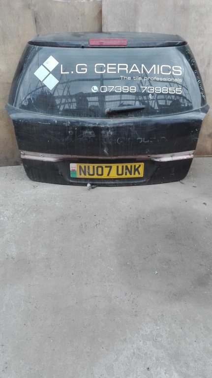 Haion Opel Astra H 2004-2012 Negru Break / Caravan / Station Wagon