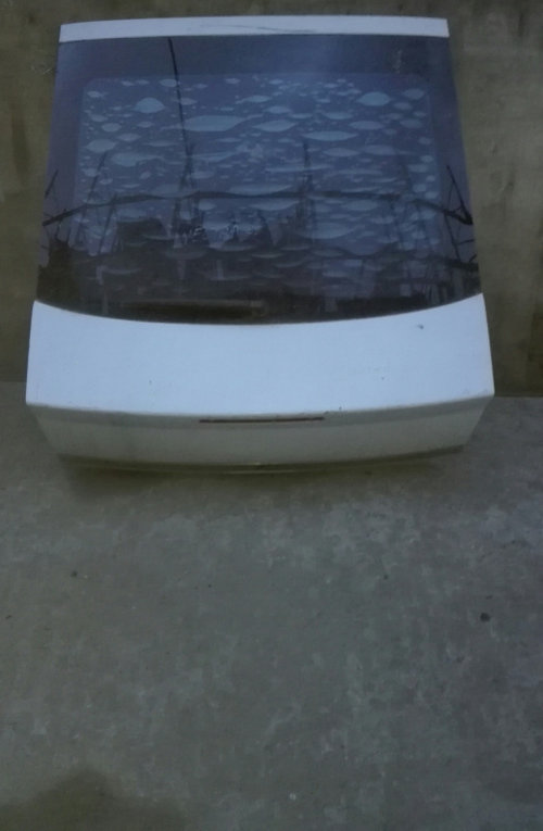 Haion Opel Vectra C 2002-2008 Alb
