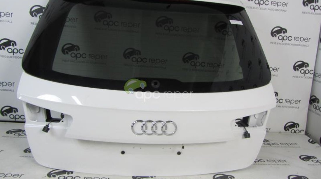 Haion Original Audi A6 4G Kombi 2013 cu luneta fumurie