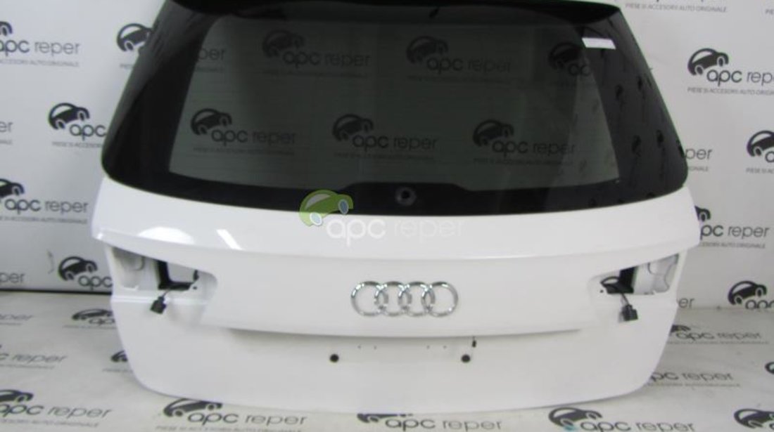 Haion Original Audi A6 4G Kombi 2013 cu luneta fumurie