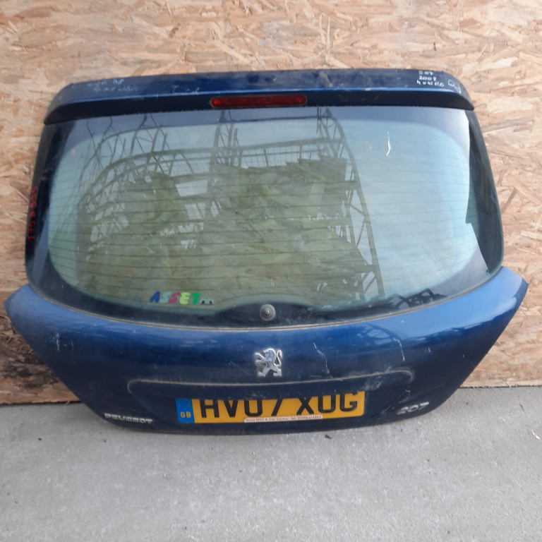 Haion Peugeot 207 2006-2014 Albastru Hatchback 5 Portiere