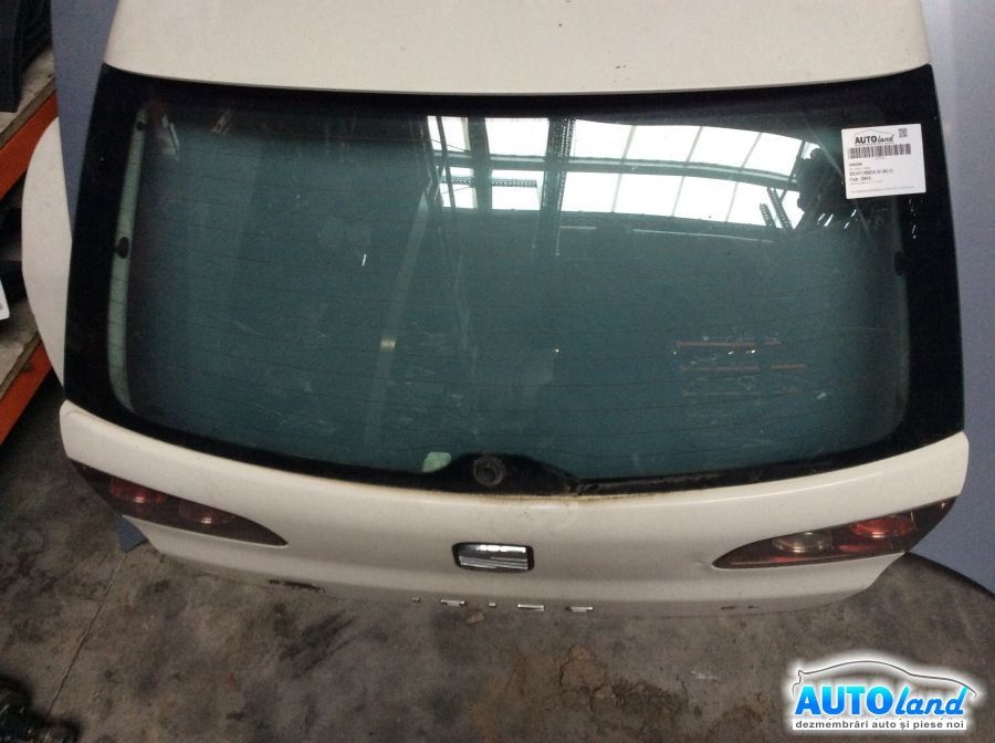 Haion/portbagaj Alb Tabla Sticla Seat IBIZA IV 6J5,6P1 2008-2017