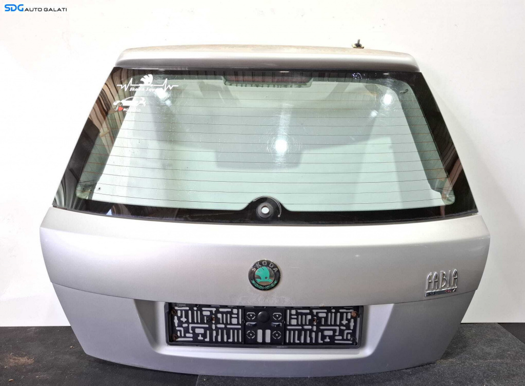 Haion Portbagaj Dezechipat cu Luneta Geam Sticla Skoda Fabia 1 Hatchback 2000 - 2007 [L4354]