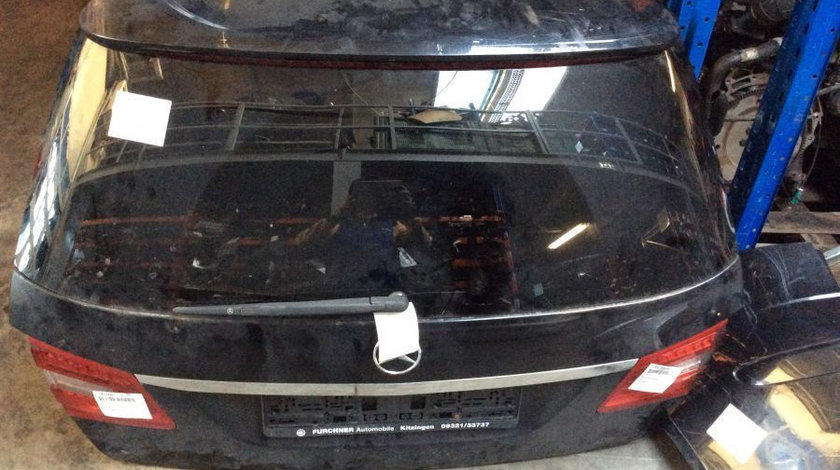 Haion/portbagaj Negru, Tabla+sticla, Kombi Mercedes-Benz E-CLASS W212 2009