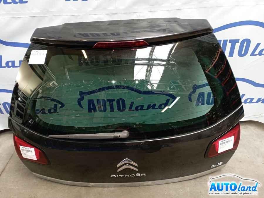 Haion/portbagaj Tabla si Sticla Culoare Negru Citroen C3 II 2009