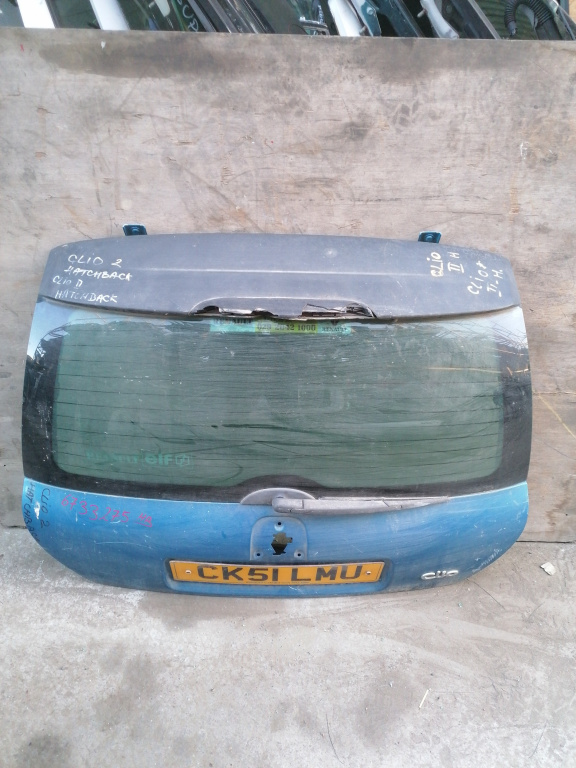 Haion Renault Clio 2 / Symbol 1 1998-2008 Albastru Hatchback 5 Portiere