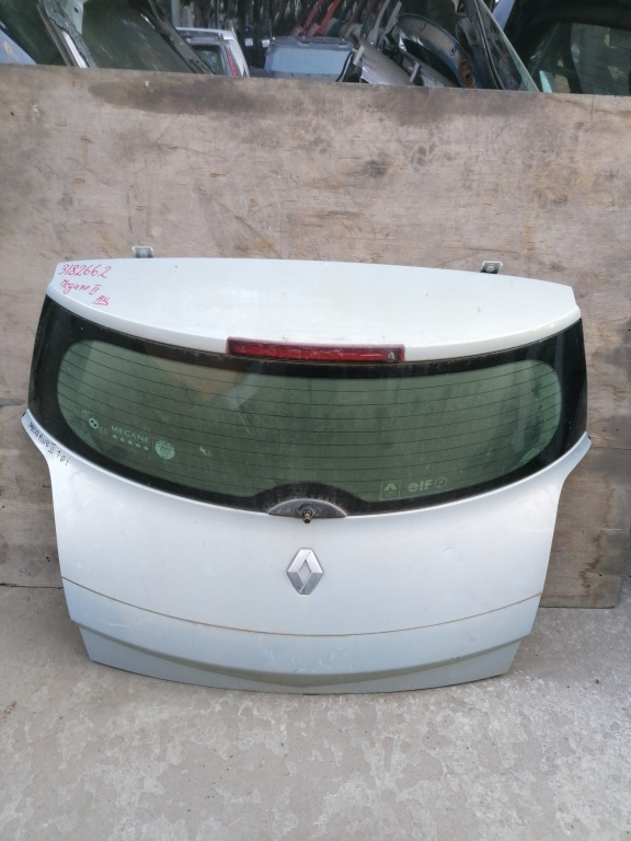 Haion Renault Megane 2 2002-2010 Alb Albastru Hatchback 5 Portiere