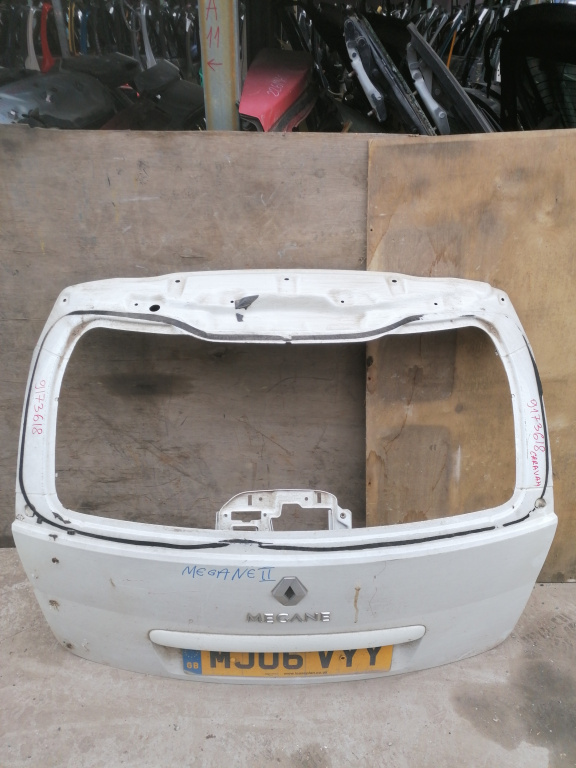 Haion Renault Megane 2 2002-2010 Alb Break / Caravan / Station Wagon