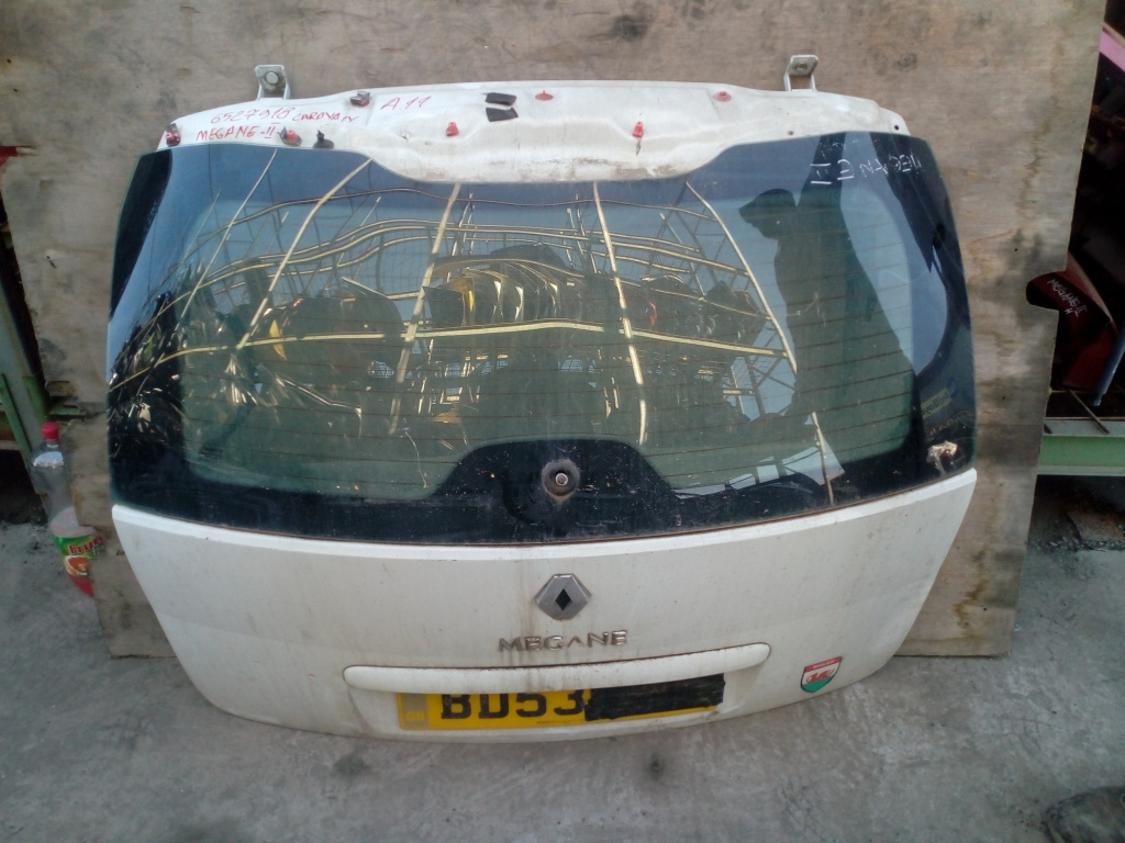 Haion Renault Megane 2 2002-2010 Alb Break / Caravan / Station Wagon