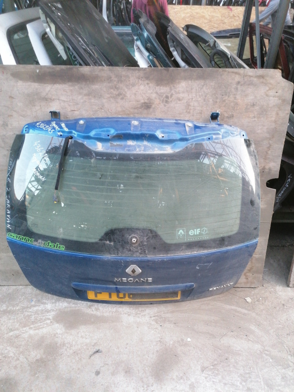 Haion Renault Megane 2 2002-2010 Albastru Break / Caravan / Station Wagon