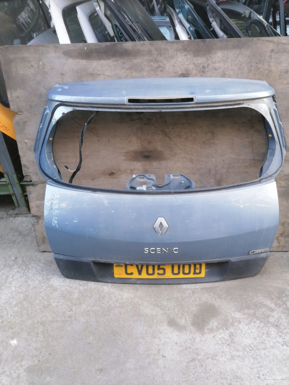Haion Renault Scenic 2 (Jm0/1) 2003-2009 Albastru Hatchback 5 Portiere