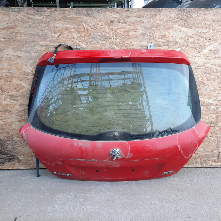 Haion Rosu,hatchback 5 Portiere Peugeot 207 2006 - 2014