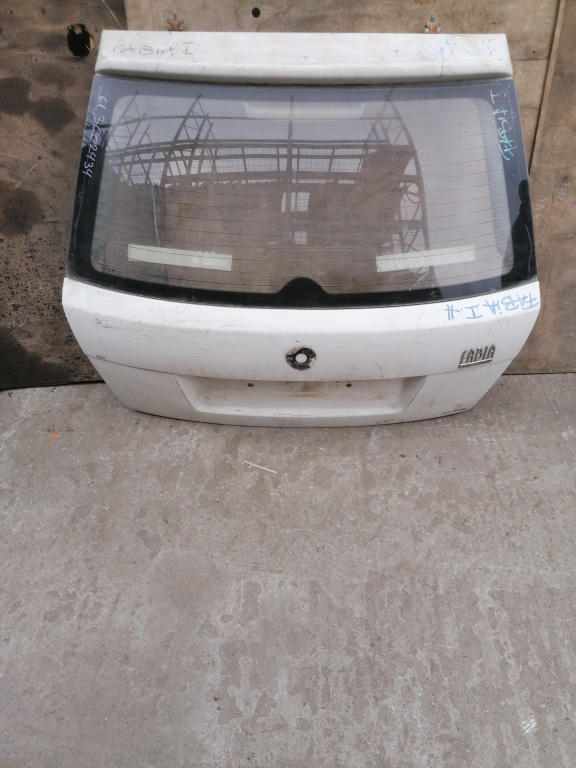 Haion Skoda Fabia 1 1999-2007 Alb Hatchback 5 Portiere