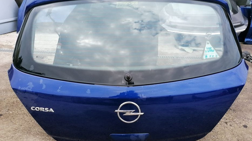 Haion ușa spate Opel Corsa D Z21B albastru 4-5 uși 2006-2014