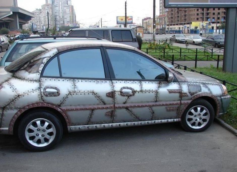 Halloween auto made in Rusia