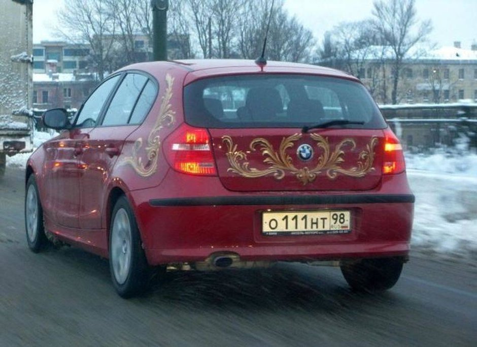 Halloween auto made in Rusia