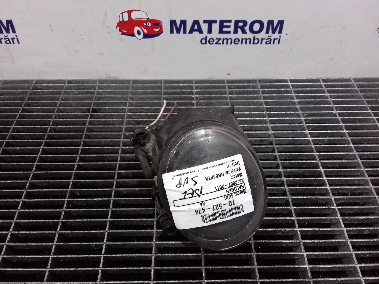 HALOGEN DREAPTA AUDI A4 A4 - - (2007 2011)