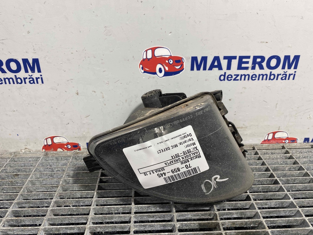 HALOGEN DREAPTA BMW SERIA 5 F 10 - - (2010 2014)