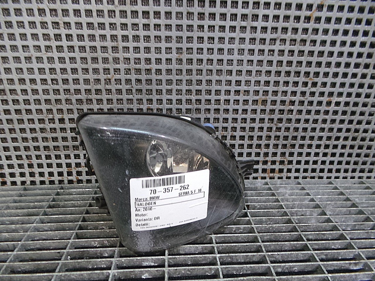 HALOGEN DREAPTA BMW SERIA 5 F 10 SERIA 5 F 10 - - (2010 2014)