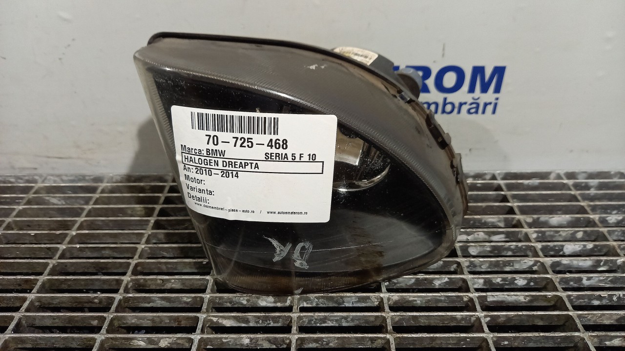 HALOGEN DREAPTA BMW SERIA 5 F 10 SERIA 5 F 10 - - (2010 2014)