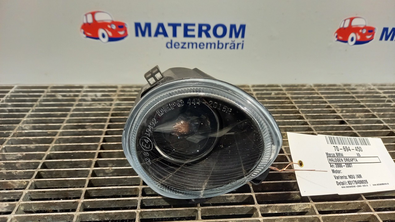 HALOGEN DREAPTA BMW X5 X5 - - (2000 2006)