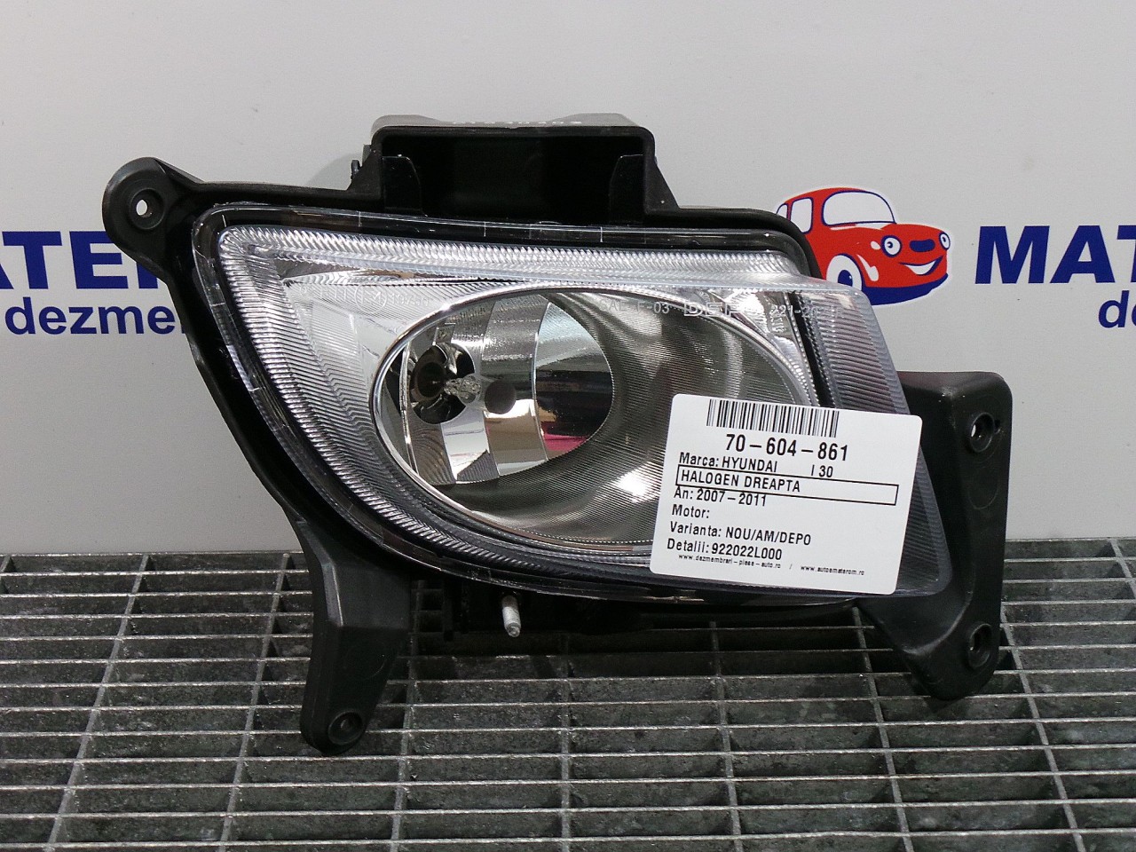HALOGEN DREAPTA HYUNDAI I 30 I 30 - - (2007 2012)