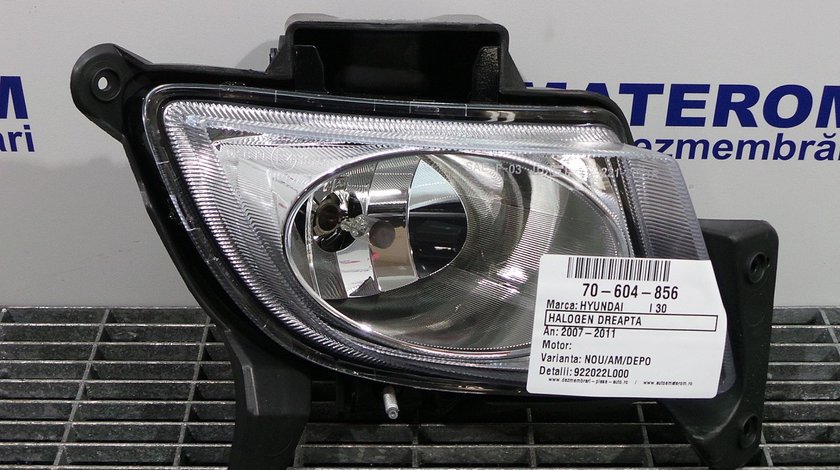 HALOGEN DREAPTA HYUNDAI I 30 I 30 - (2007 2012)