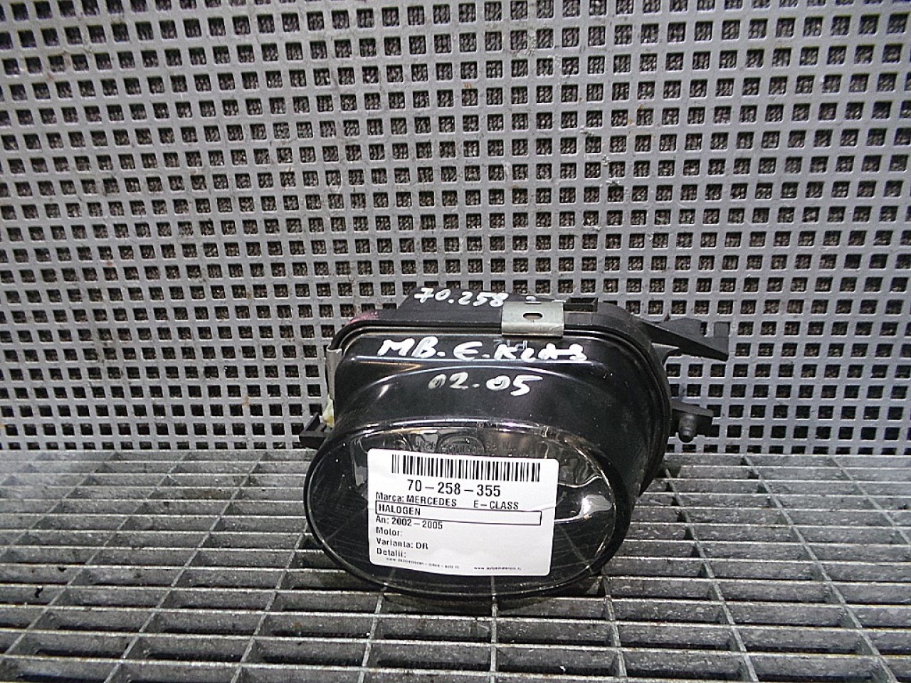 HALOGEN DREAPTA MERCEDES E-CLASS E-CLASS - - (2002 2006)