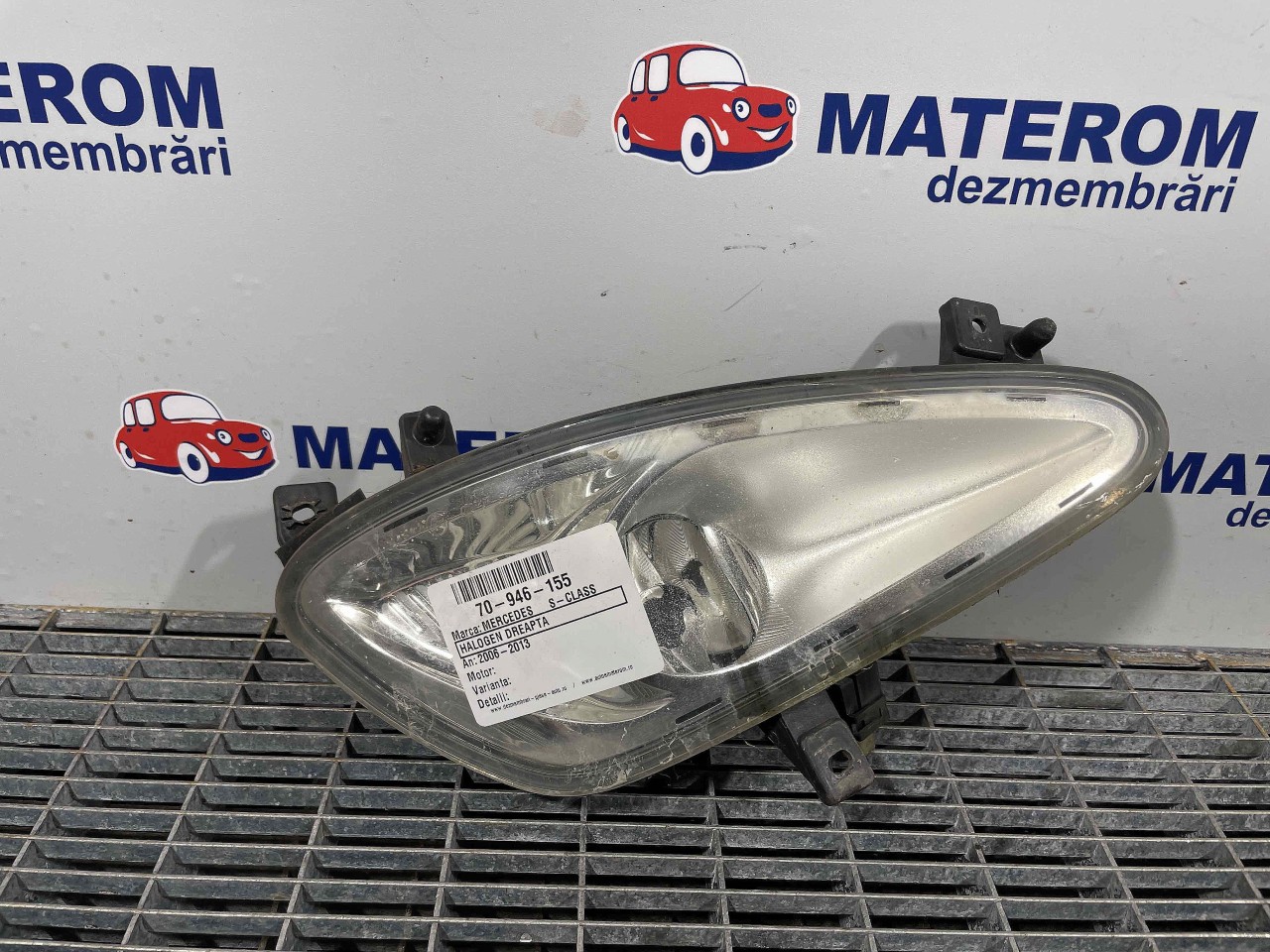HALOGEN DREAPTA MERCEDES S-CLASS - - (2006 2013)