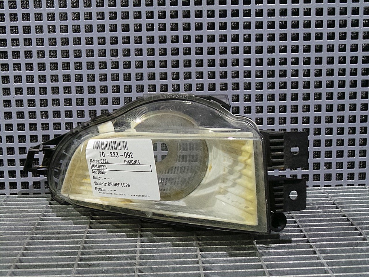 HALOGEN DREAPTA OPEL INSIGNIA - - (2008 2013)