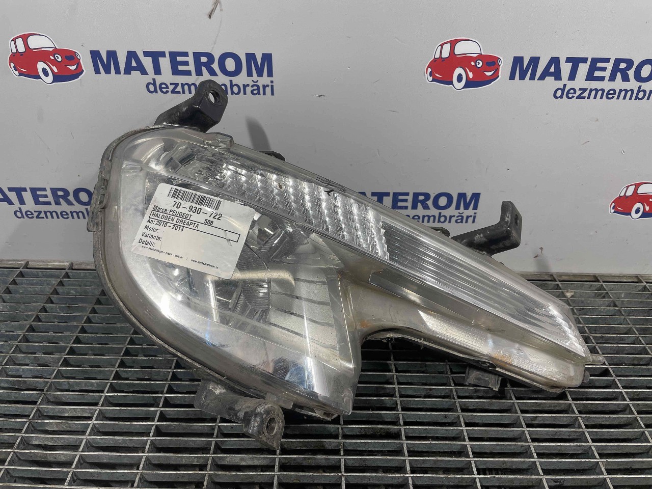 HALOGEN DREAPTA PEUGEOT 508 508 - - (2010 2014)