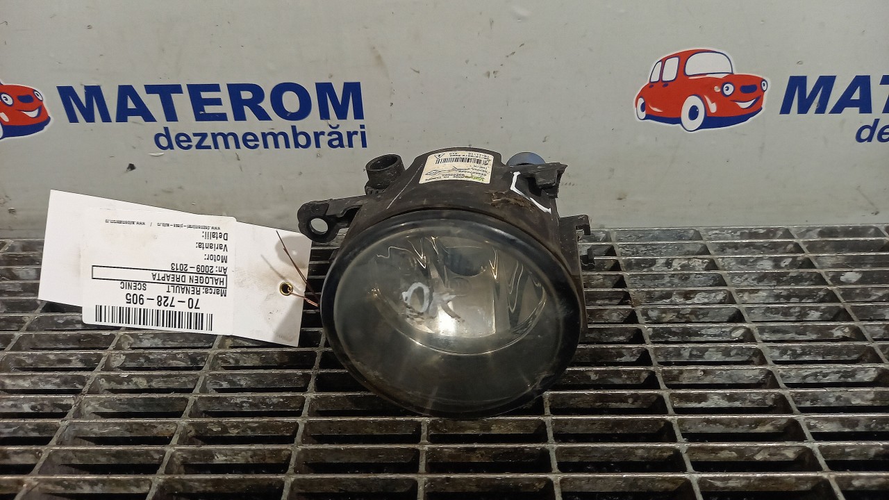 HALOGEN DREAPTA RENAULT SCENIC SCENIC - - (2009 2013)