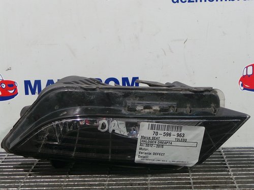 HALOGEN DREAPTA SEAT TOLEDO - - (2012 2019)