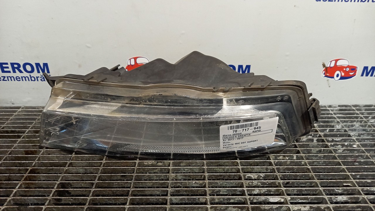 HALOGEN DREAPTA SKODA RAPID RAPID - - (2012 2017)