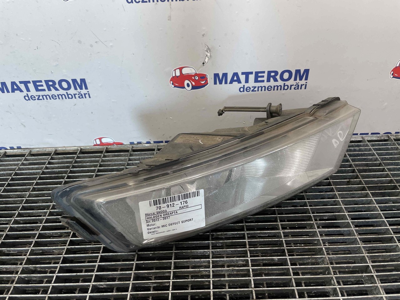 HALOGEN DREAPTA SKODA RAPID RAPID - - (2012 2017)