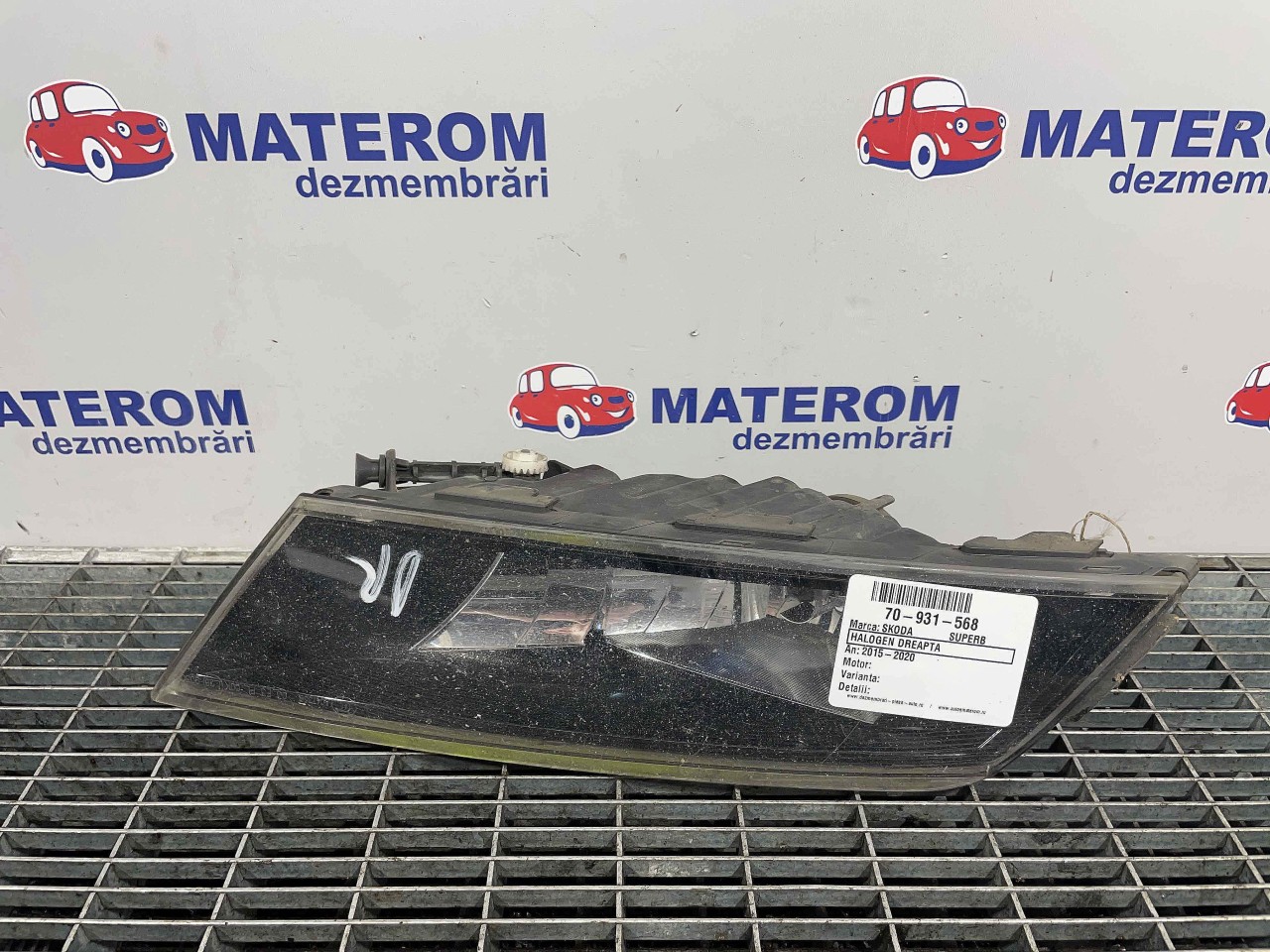 HALOGEN DREAPTA SKODA SUPERB - - (2015 2