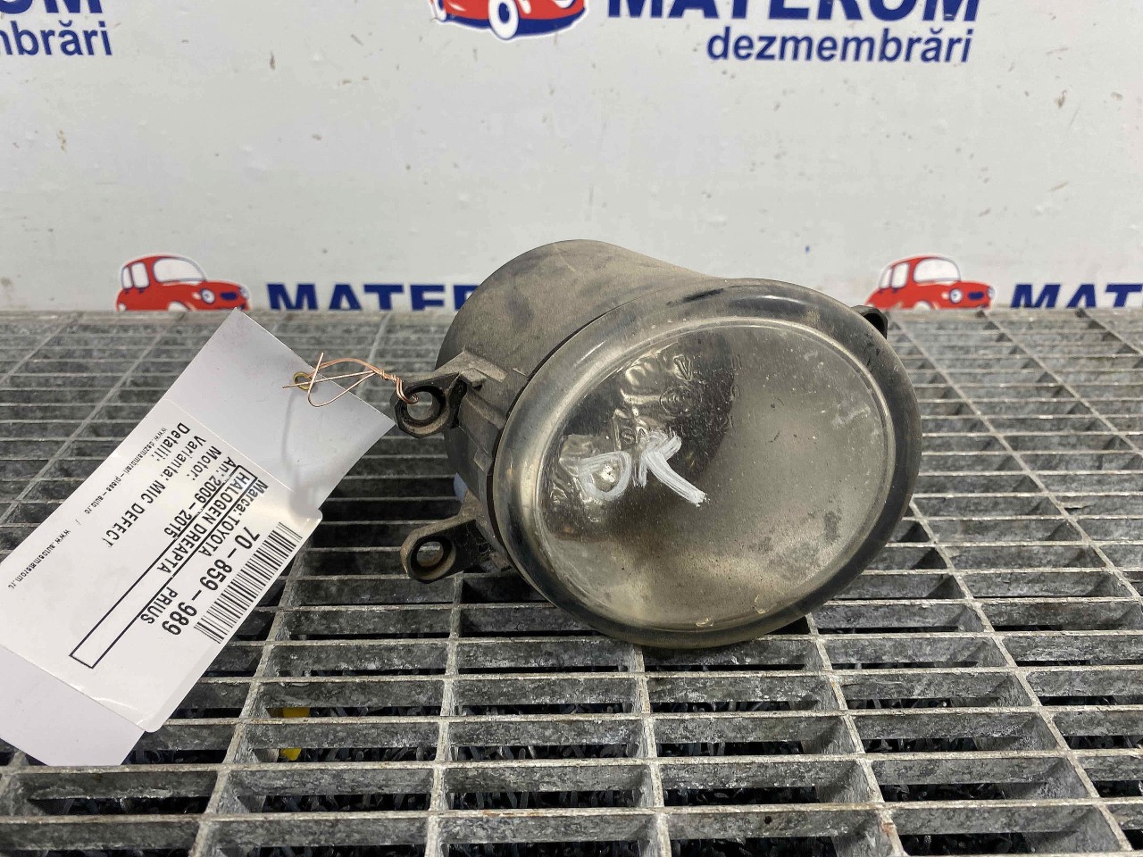 HALOGEN DREAPTA TOYOTA PRIUS PRIUS - - (2009 2015)