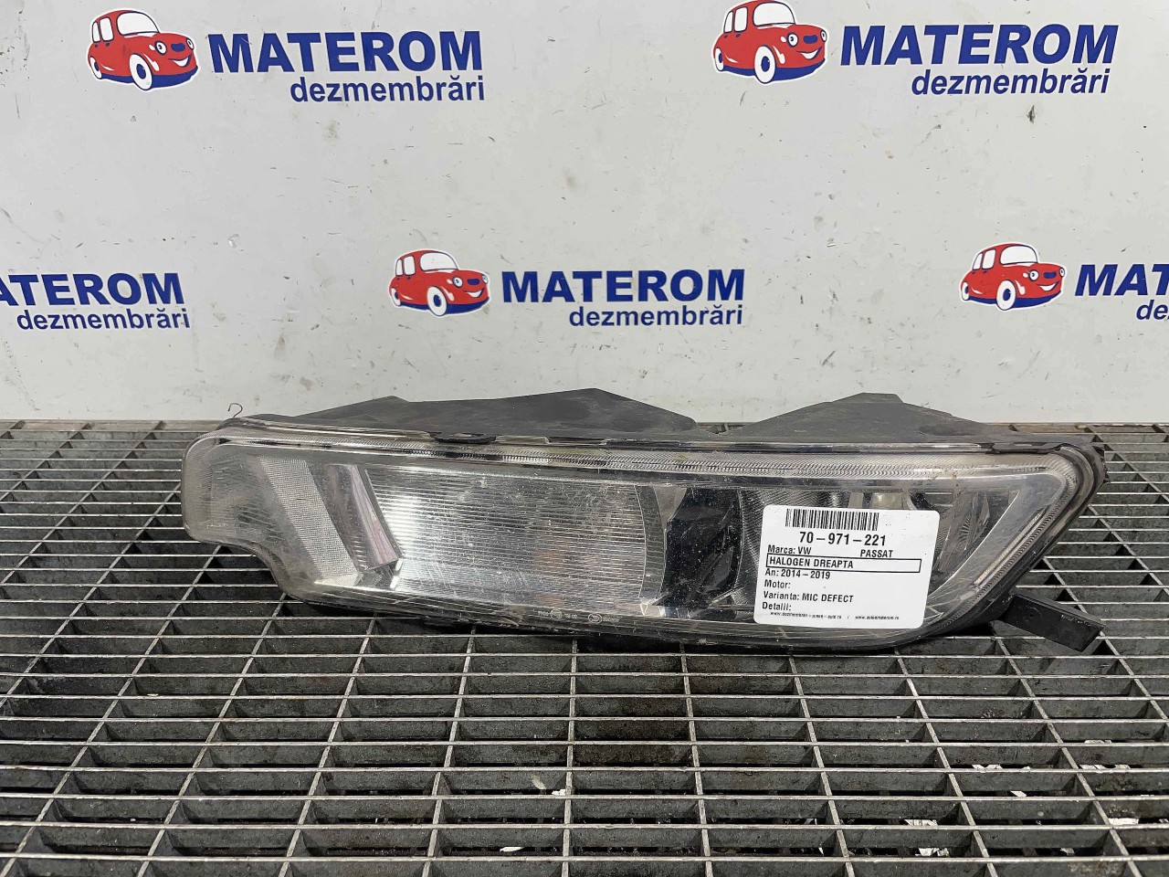 HALOGEN DREAPTA VW PASSAT - - (2014 2019)