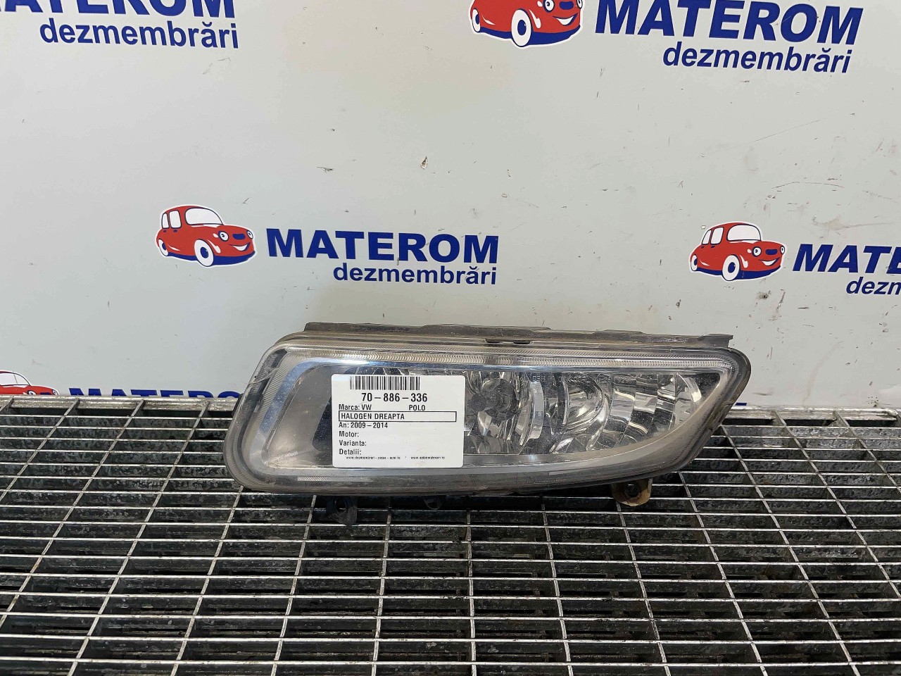 HALOGEN DREAPTA VW POLO POLO - - (2009 2014)