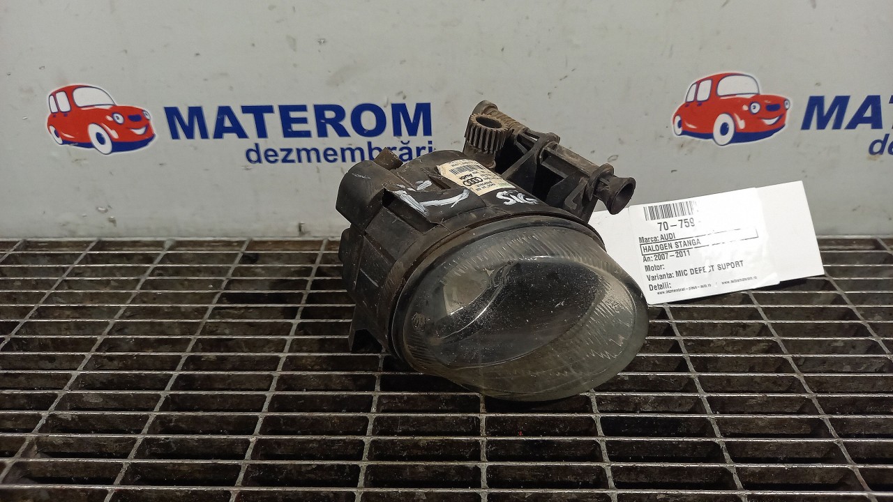 HALOGEN STANGA AUDI A4 - - (2007 2011)