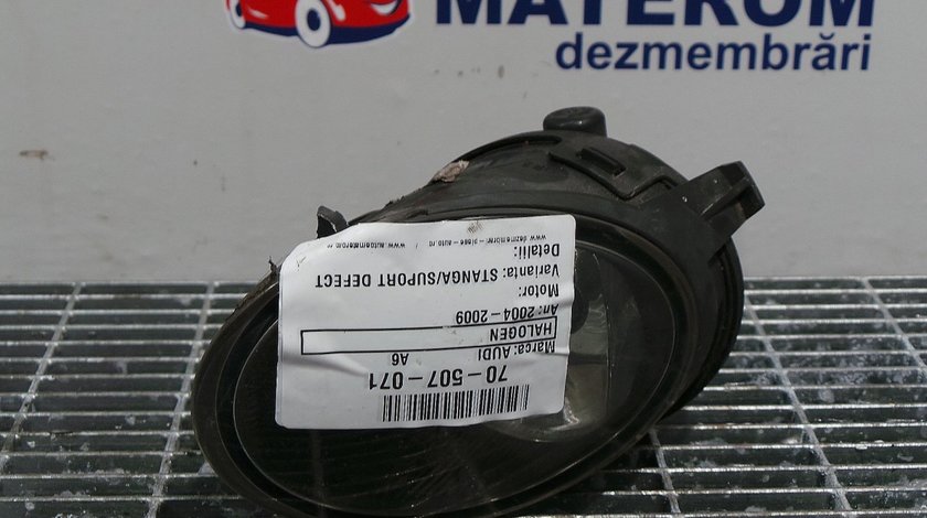 HALOGEN STANGA AUDI A6 A6 - (2004 2009)